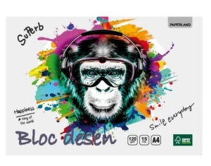 Bloc de Desen A4 15 File 120 g