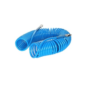 Furtun de aer spiralat TechnoWorker 6.5-10m (Albastru)