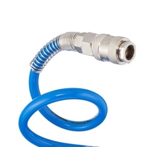 Furtun de aer spiralat TechnoWorker 6.5-5m (Albastru) - Img 2