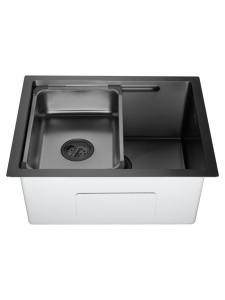 SET Chiuveta din inox SanDonna HD5040 sub blat, cu tavita + Baterie SanDonna Andra flexibila - Inox - Img 7
