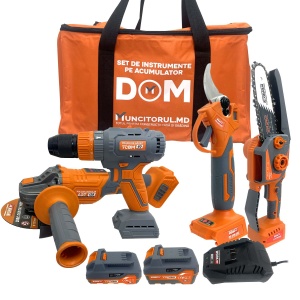 Set instrumente pe acumulator DOM 4buc
