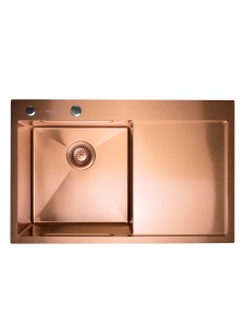 Chiuveta de bucatarie din inox AISI304 Sandonna HD7850 cu tavita si dozator - Img 8