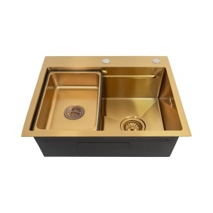 Chiuveta handmade SanDonna HD6050 Auriu - Img 2