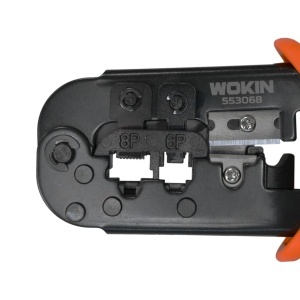 Cleste sertizare conectori WOKIN 185 mm - oțel - Img 2