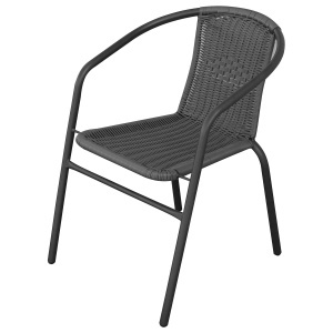 Scaun de gradina Bistro WALTZ (negru)