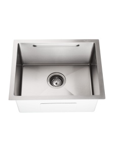 SET Chiuveta din inox SanDonna HD5040 sub blat, cu tavita + Baterie SanDonna Andra flexibila - Inox - Img 4