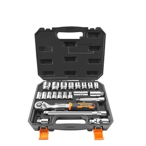 Set de 22 de chei tubulare WOKIN de 1/2 Cr-V