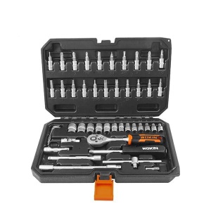 Set de 46 de chei tubulare WOKIN de 1/4 Cr-V