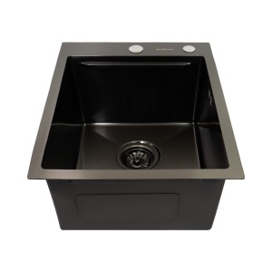 Chiuveta handmade SanDonna HD4050 Negru - Img 2