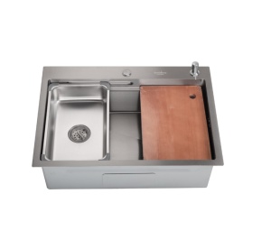 Chiuveta handmade SanDonna HD7050 Crom Satin