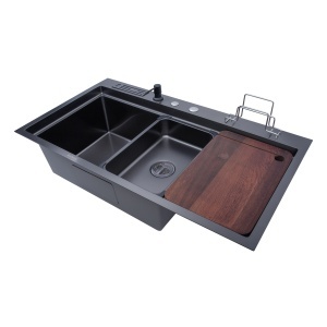 Chiuveta handmade SanDonna HD9245 Negru - Img 5