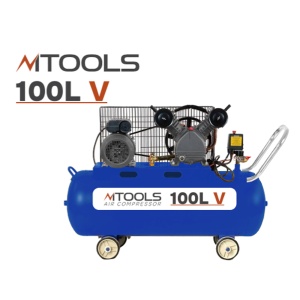 Compresor pe curea Mtools 100L V 230V/50Hz, 3HP/2,2 Kw