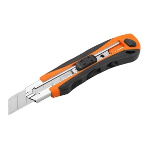 Cutit / Cutter WOKIN cu lama cu clic 25*140 mm plastic (Industrial) - Img 1