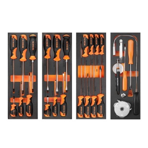 Dulap mobil de atelier cu 285 de scule - 7 sertare - Img 3