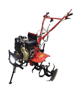 Motocultor motorina TechnoWorker 100 DE + freza 1.0m (VOR57859)