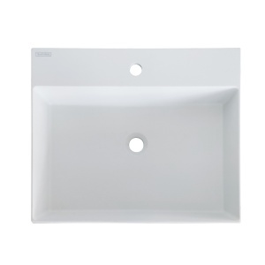 Sencillo 600 lavoar SANDONNA pe blat (Alb)