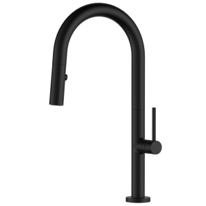 SET Chiuveta SanDonna HD5040 inox HandMade sub blat cu tavita + Baterie Sandonna Charlotte cu dus extractabil - Img 11