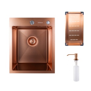 Chiuveta handmade SanDonna HD4050 Copper