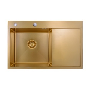 Chiuveta handmade SanDonna HD7850 Auriu - Img 3