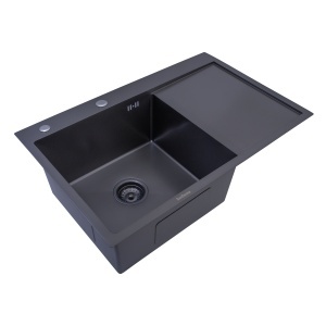 Chiuveta handmade SanDonna HD7850 Negru - Img 6
