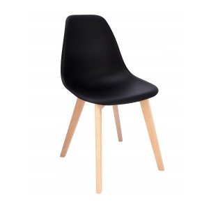 Scaun bucatarie WALTZ C-518 (negru)