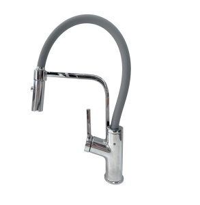 SET Chiuveta SanDonna ARONA 760 gri + Baterie SanDonna ANDRA gri - Gri - Img 3