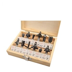 Set de 12 varfuri de freza WOKIN