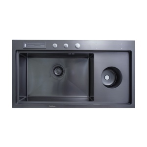 Chiuveta handmade SanDonna HD9245 Negru - Img 4