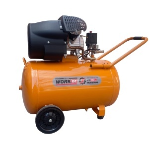 Compresor de aer TechnoWorker MV 100L 2200W - Img 2