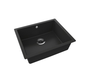 Joanna 550 chiuveta Sandonna sub blat (Negru Metalic)