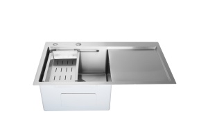 SET Chiuveta SanDonna HD7850 crom + Baterie SanDonna Cami nickel - Img 2
