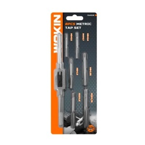 Set de 8 tarozi M3-M12 WOKIN din oțel - Img 5