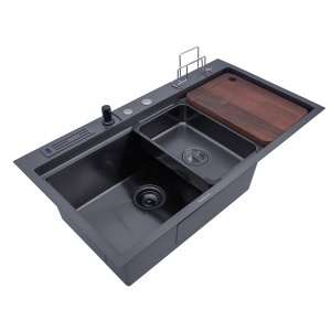 Chiuveta handmade SanDonna HD9245 Negru