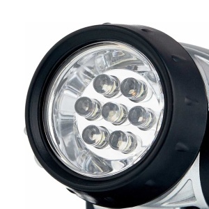 Lanterna pentru cap cu 7 led-uri albe WOKIN - Img 2