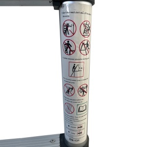 Scara telescopica TECHNOWORKer 7 trepte - Img 10
