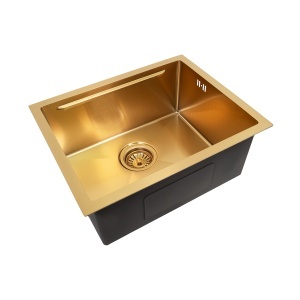 Chiuveta handmade SanDonna HD5040 Auriu - Img 4