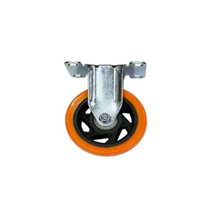 Roata fixa Technoworker portocalie 5 inch (127mm) As8008