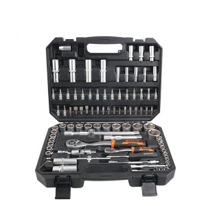 Set de 94 de chei tubulare WOKIN de 1/4 & 1/2 Cr-V (Industrial)