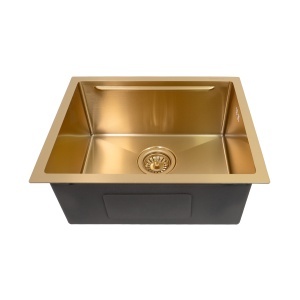 Chiuveta handmade SanDonna HD5040 Auriu - Img 2