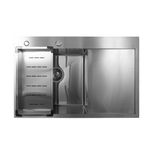 Chiuveta handmade SanDonna HD7850 Crom satin - Img 4