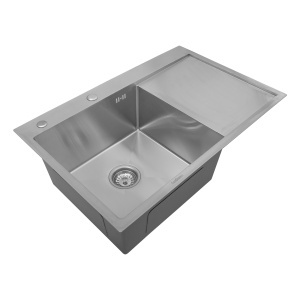 Chiuveta handmade SanDonna HD7850 Crom satin - Img 6