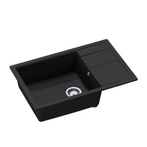 Chiuveta SanDonna Ines 780 (Negru Metalic)
