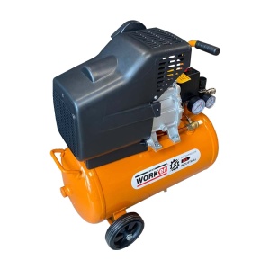 Compresor de aer TechnoWorker – 24 L, 2 CP - 1500W - 8 bar - Img 3