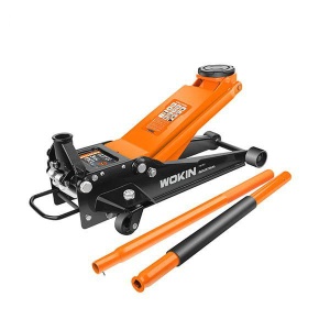Cric hidraulic tip carucior Wokin 3 tone cu doi cilindri (Industrial)