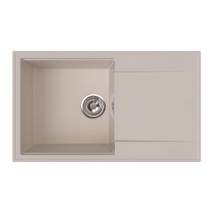 Chiuveta din granit compozit ULGRANIT 780 cu scurgator, reversibila