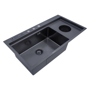 Chiuveta handmade SanDonna HD9245 Negru - Img 7