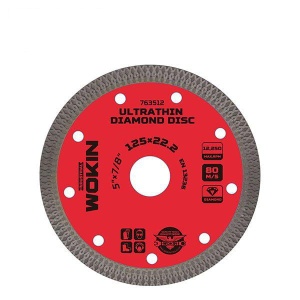 Disc diamantat de taiere continuu WOKIN 115x22.2x1.2 mm ultra subtire (Industrial)