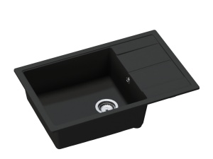 Ewelina 780 Chiuveta SANDONNA (Negru Metalic)