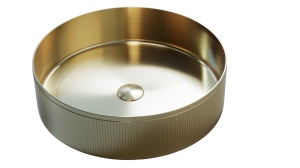 Lavoar de baie rotund din inox Sandonna HD400
