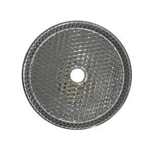Lavoar din sticla securizata SanDonna Mira Rotund (Transparent-Negru) - Img 3